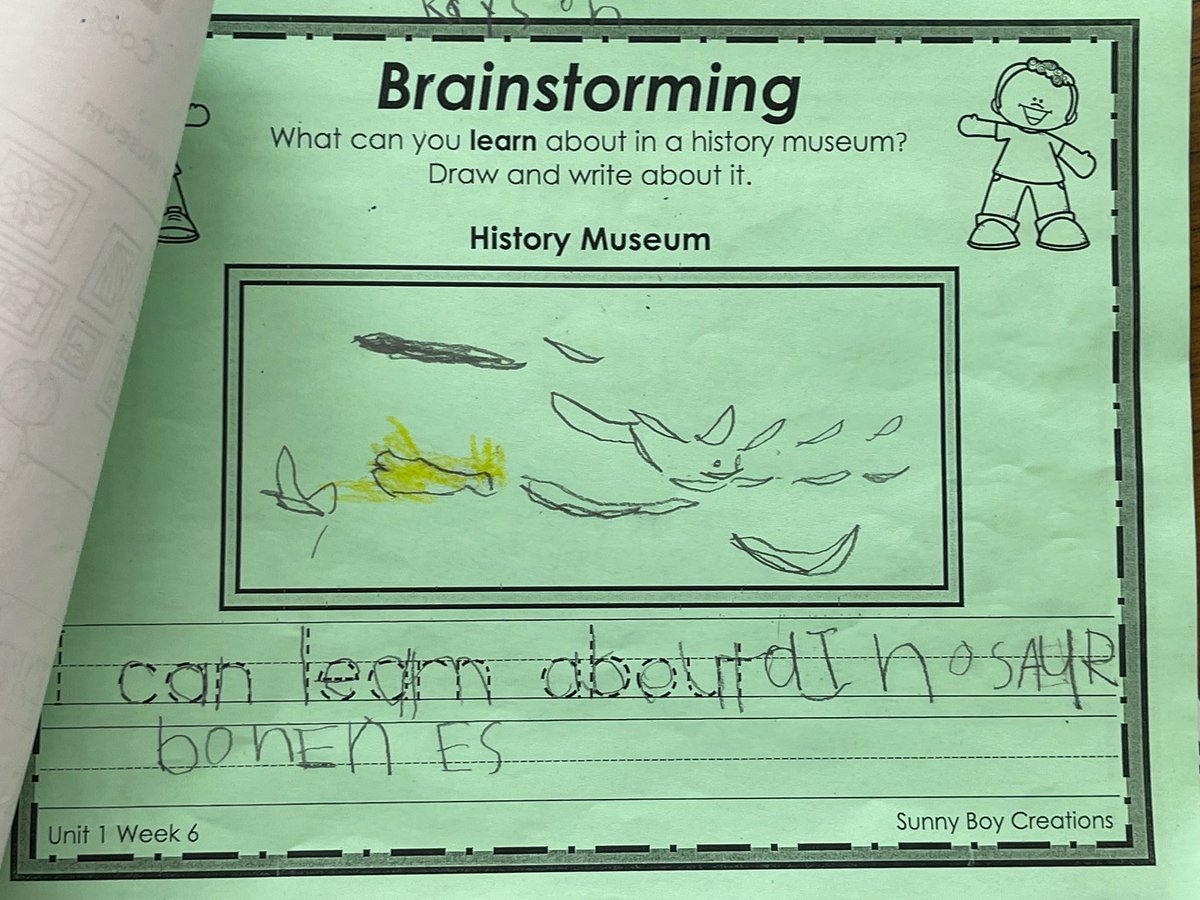 riotinthisheart's tweet photo. SS in K researched art and history museum’s and wrote about which kind of museum is better for their myView PBI! @BCPS_ELA #bcpsmyView https://t.co/d0pO8GpBbY