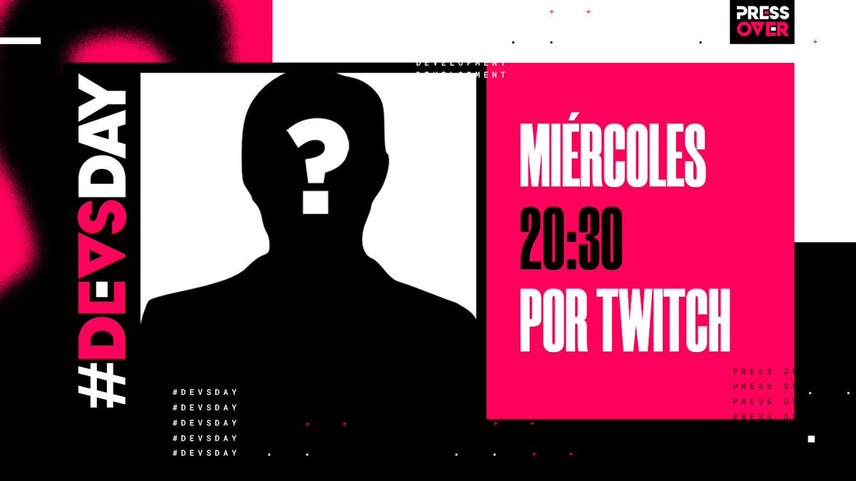 PressOverNews's tweet photo. ¿A quién te gustaría que invitemos al próximo #DevsDay? 🤔 El ciclo de entrevistas conducido por @JLo_Gamer, @Astrodelfos y @NiLe_Uy sale todos los miércoles a las 20:30 por https://t.co/B52GQnbztZ ⬇️ https://t.co/z4HHT4u7jS