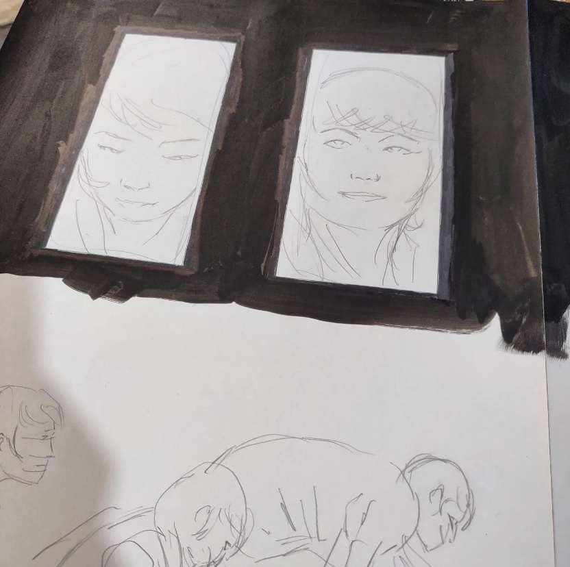 portaveritas's tweet image. Chambing on the montly set of Flamingo. #work #chambing #sequentials #comics #available