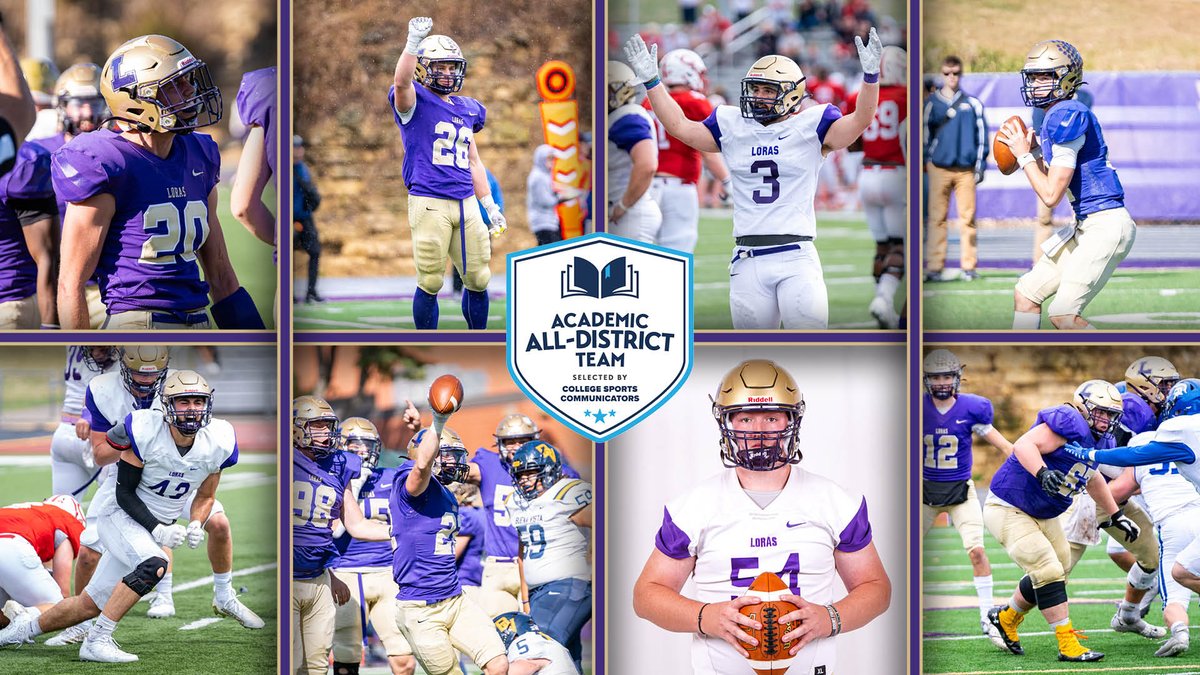 Eight <a href="/LorasCollegeFB/">Loras College Football</a> Student-Athletes Named to CSC Academic All-District List 

duhawks.com/news/2022/11/2… #GoDuhawks