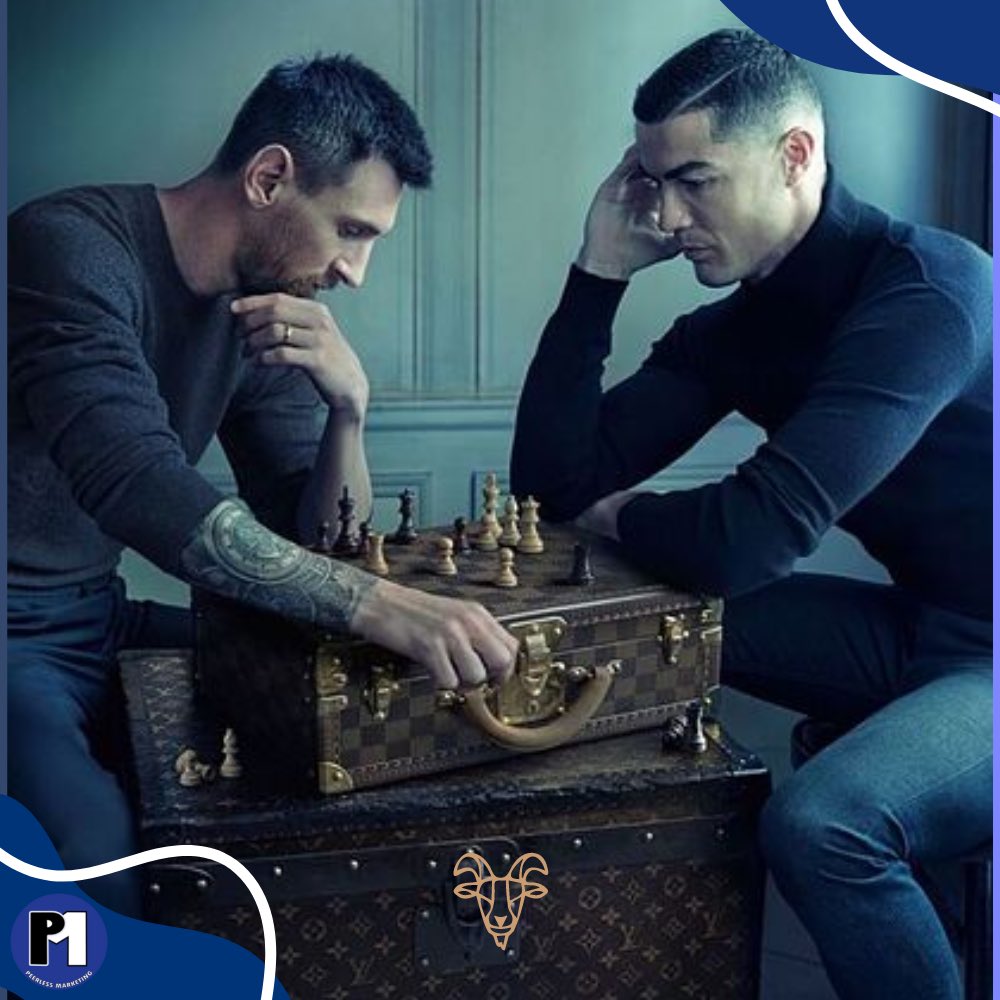 PeerlessMarket's tweet photo. Messi anota en su cuarto mundial consecutivo, pero pierde en su debut de #Qatar2022 ¿cuál será la jugada de @Cristiano?  #Argentina #Portugal https://t.co/hHBl0vNBVz