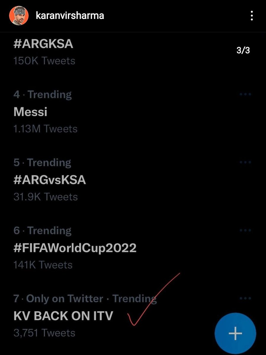 ChowdhuriBaul's tweet photo. 1st Trend ❤️ for #hider
KV BACK ON ITV
@karanvirsharma9
.

#KaranvirSharma #trend #trendalert #KVBACKONITV #itv #trending #selfie #first #haider #rabbsehaidua https://t.co/ZzFWrGum8T