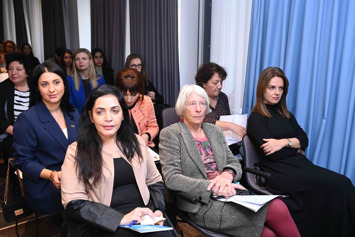 DemocracyToday8's tweet photo. The annual international conference of Democracy Today NGO has already taken place. “Women’s Shared Security in Our Modern World” is the theme of this year’s conference.
#commonsecurity https://t.co/fpmnMSAu9w