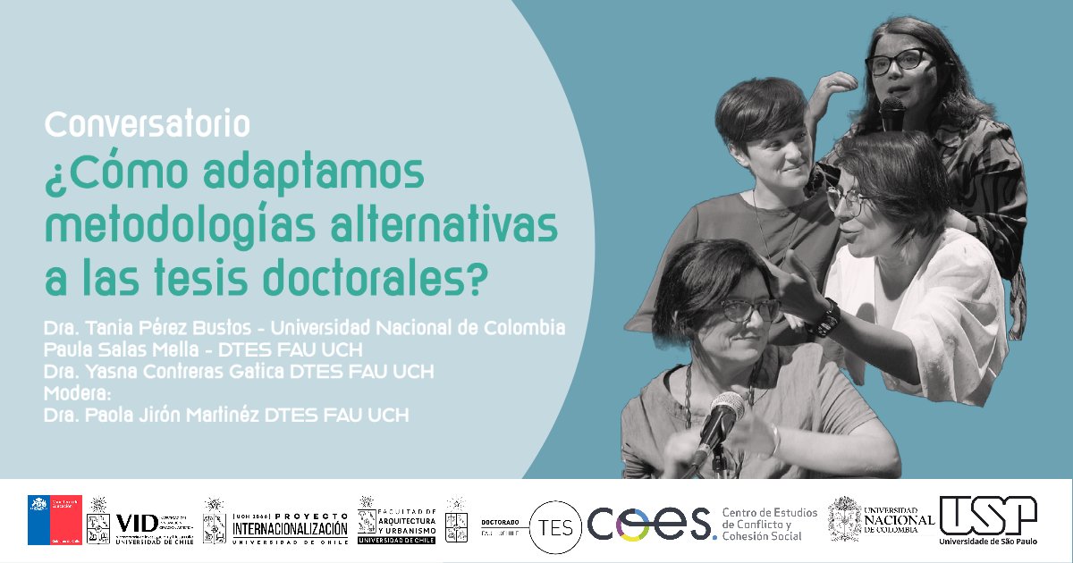 DoctoradoTes's tweet photo. ¿Te perdiste el conversatorio sobre cómo adaptar metodologías alternativas a las tesis doctorales? ¡Aquí lo puedes ver! 👉 https://t.co/WQlWogm5eg @VEXCOM_Uchile https://t.co/Kk2gj1AKoK