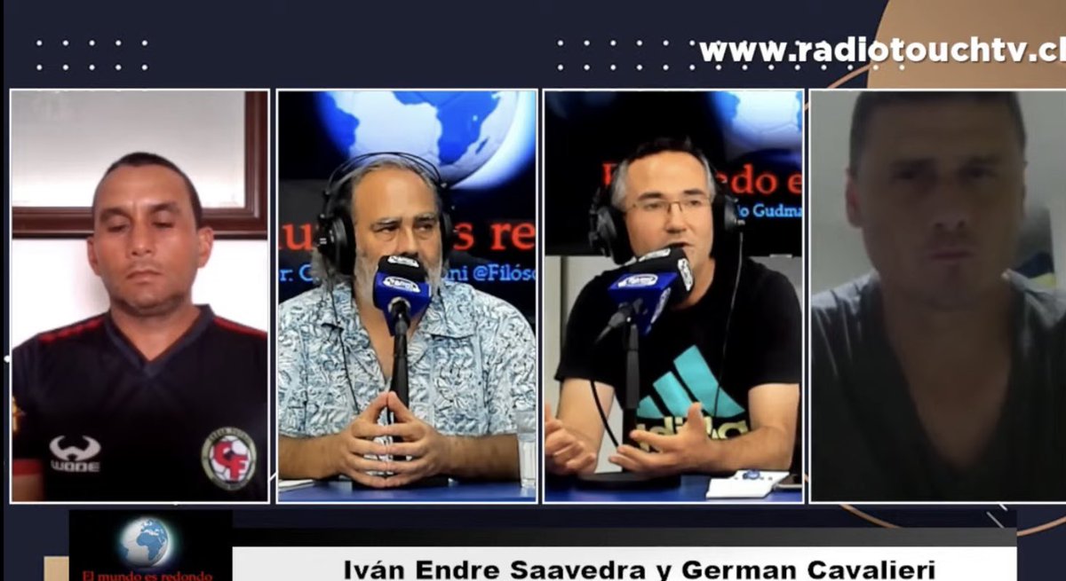 “El Mundo es redondo” hoy junto a dos Grandes invitados analizando el mundial y la actualidad nacional ⚽️ fb.watch/gYSUboxDEZ/?mi…