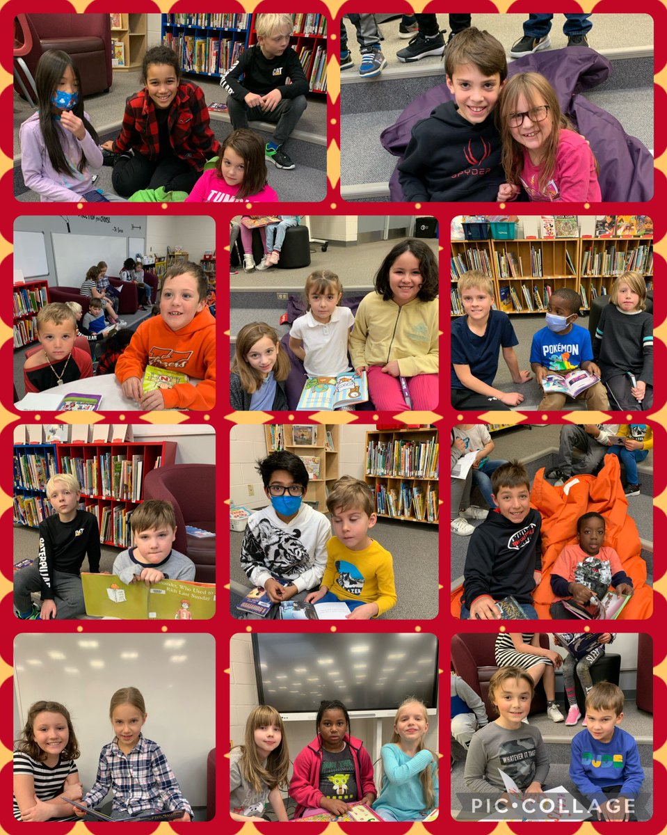 MrsLopezOCSB's tweet photo. Meeting our new Grade 1 Reading Buddies from @ClassStew @StJamesOCSB https://t.co/oTmBDAgaoG