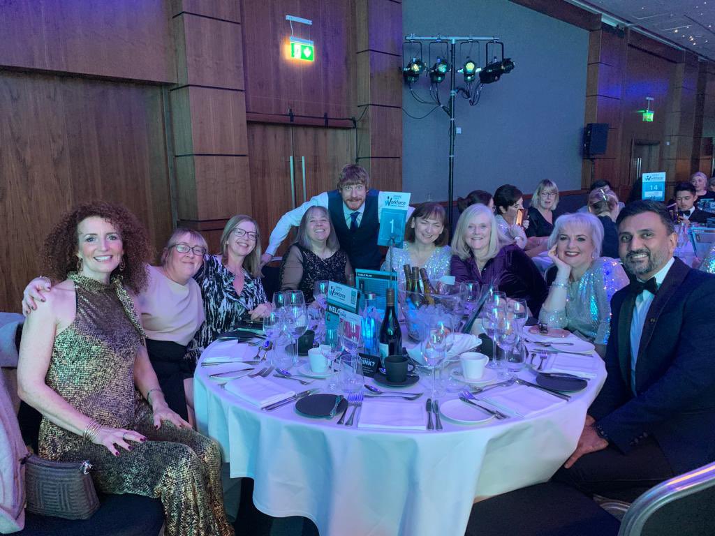 Excited to be here tonight representing Greater Manchester#NT awards @NHS_GM @JonHend45231633 @MoiraOgunsakin @GMNurses