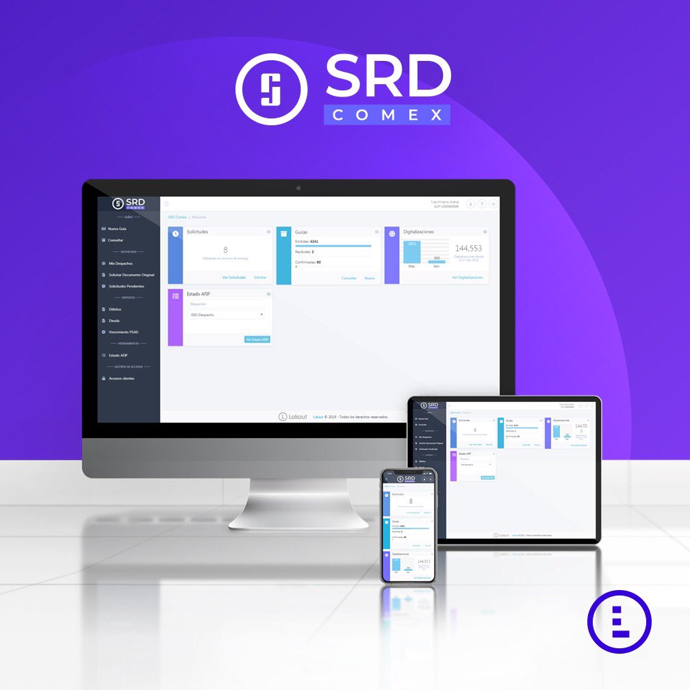 Probá en todos tus dispositivos móviles la experiencia de realizar tus operaciones del Comercio Exterior de forma más rápida, simple y  libre de intermediarios con nuestro  sistema integral el SRD Comex.

¿Querés saber más al respecto? ¡Contáctanos!