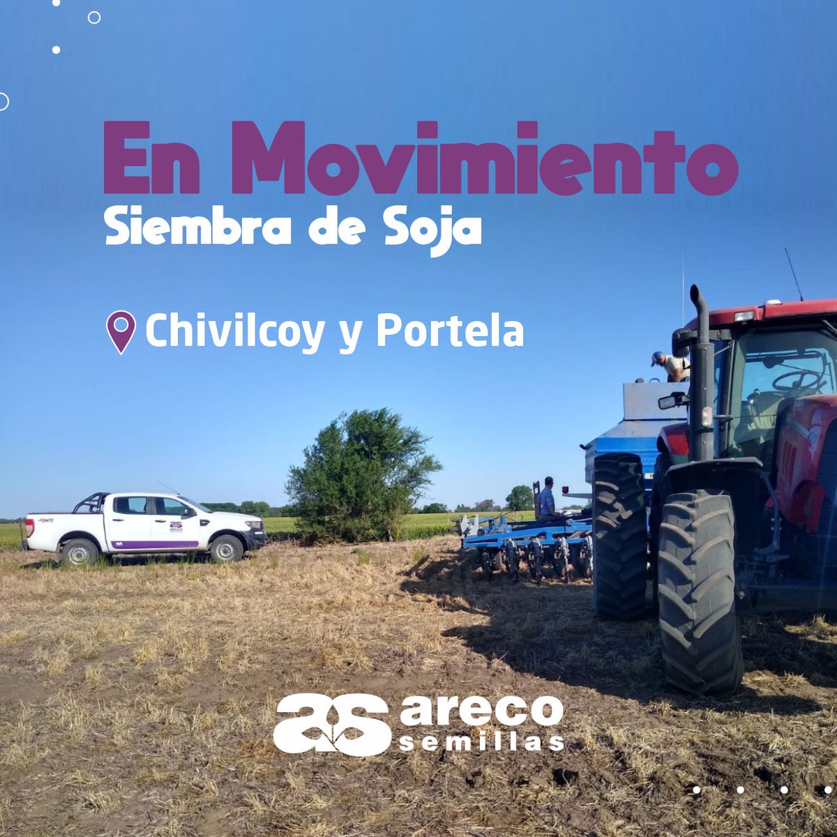 ArecoSemilllas's tweet photo. 𝐃𝐞 𝐜𝐞𝐫𝐜𝐚
Seguimos la siembra de la #Soja 

Contactanos para conocer nuestro portfolio de soluciones 🙋‍♂
𝘌𝘴𝘵𝘢𝘮𝘰𝘴 𝘢𝘭 𝘴𝘦𝘳𝘷𝘪𝘤𝘪𝘰 𝘥𝘦 𝘵𝘶 #𝘊𝘢𝘮𝘱𝘰 ‍🙋‍♂️

 #Agricultura #Agro #Campo #InsumosAgrícolas https://t.co/9qJp2Vpn19