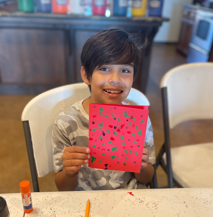 PeppersRanch's tweet photo. Our youth love to make handmade Christmas cards🎄 https://t.co/aiVCmWnAA8