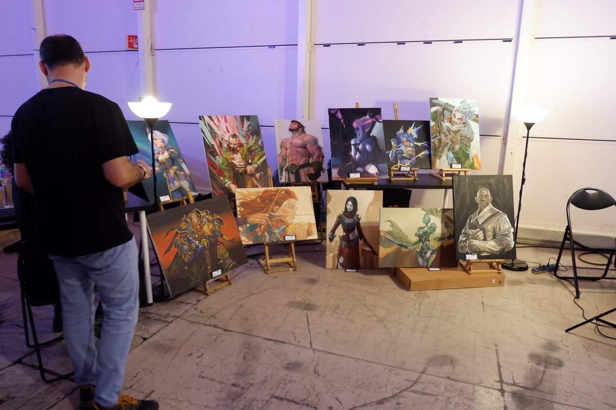 odd_school's tweet photo. A Odd School teve nos 4 dias da Lisboa Games Week e foi uma experiência incrível! Obrigado pelo apoio que todos nos deram!
Aqui fica um pouco do nosso evento.
(pt.1)
#lisboagamesweek #gaming #gamers #artedigital #oddschool https://t.co/bqZnJx4PMz