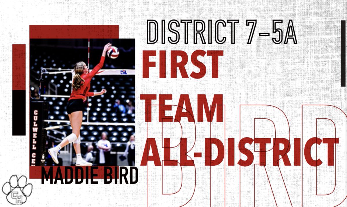 VB_CHHS's tweet photo. District 7-5A 1st All-District! 

🐾 @engler_reagan 
🐾 @maddiebird24 
🐾 @avaash9 

We are proud of each of you!❤️🐾🏐 https://t.co/coQgJSWJPE