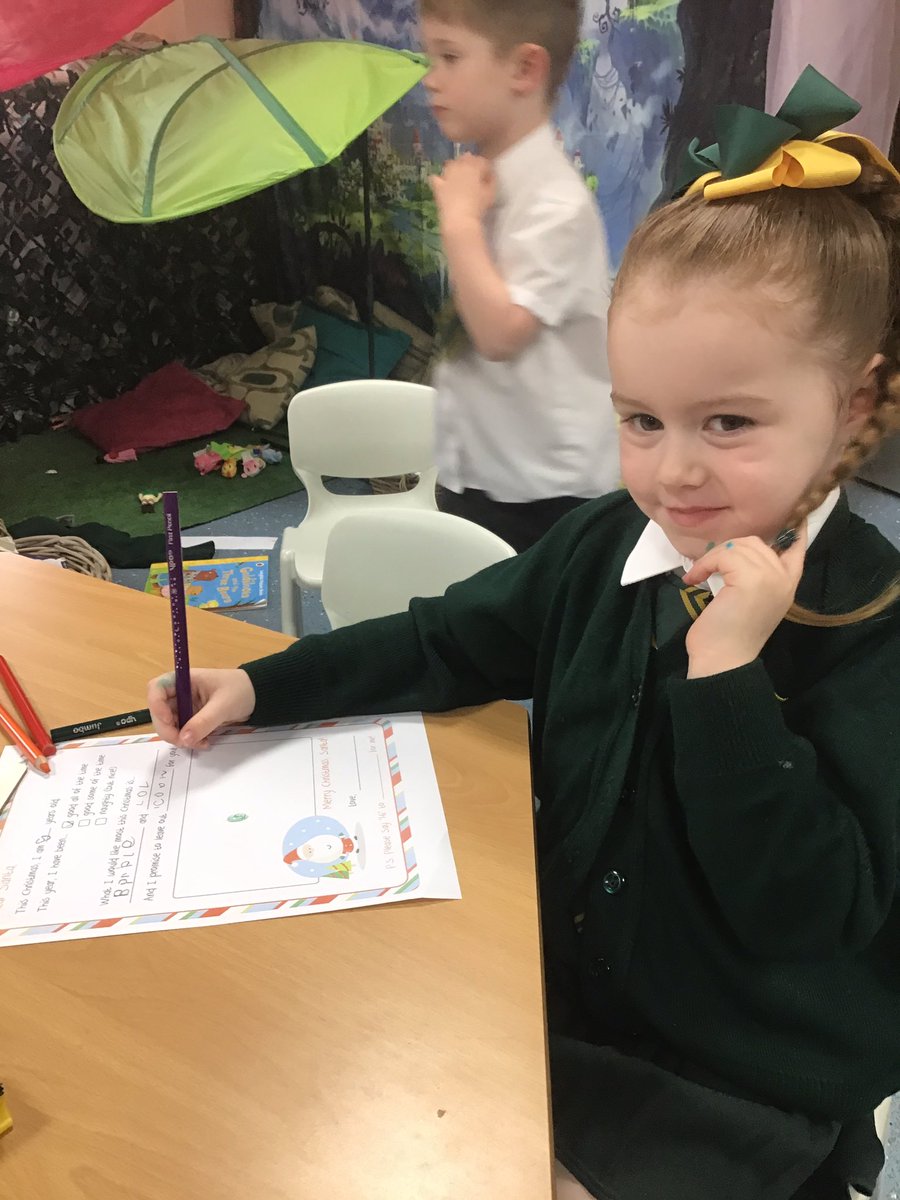 sjvblackpool's tweet photo. We wrote our Christmas letters to Santa. We were very honest and said if we were good sometimes but not all of the time. #SJVRA #SJVWriting https://t.co/2nTNzoFWIe