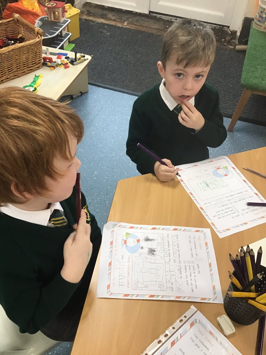 sjvblackpool's tweet photo. We wrote our Christmas letters to Santa. We were very honest and said if we were good sometimes but not all of the time. #SJVRA #SJVWriting https://t.co/2nTNzoFWIe