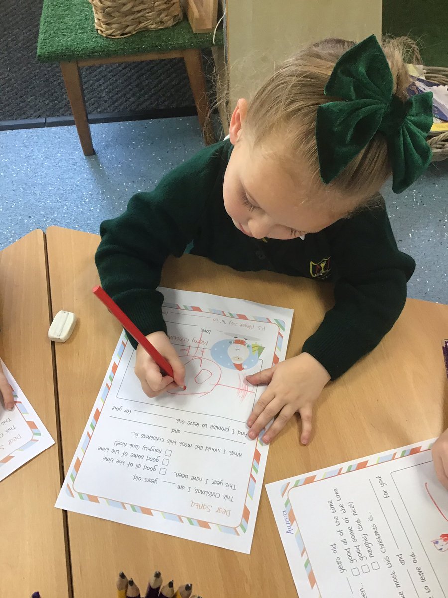 sjvblackpool's tweet photo. We wrote our Christmas letters to Santa. We were very honest and said if we were good sometimes but not all of the time. #SJVRA #SJVWriting https://t.co/2nTNzoFWIe