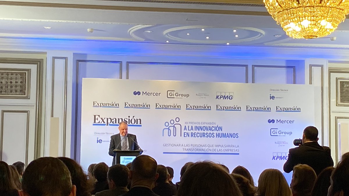 rodrigueztarodo's tweet photo. Comienza uno de los encuentros de referencia para los profesionales de RR.HH., los @xxpremiosexpansion a las Innovacion en RR.HH. https://t.co/ahGacaYfXm
