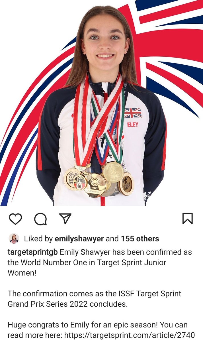 AddGorffYBD's tweet photo. Fantastic news for ex-pupil @emilyshawyer
World No1 Target Sprint Junior Women.
We were and always will be incredibly proud of your achievements.
#rolemodel #targetsprint #studentathlete https://t.co/6ORJlXgqEN
