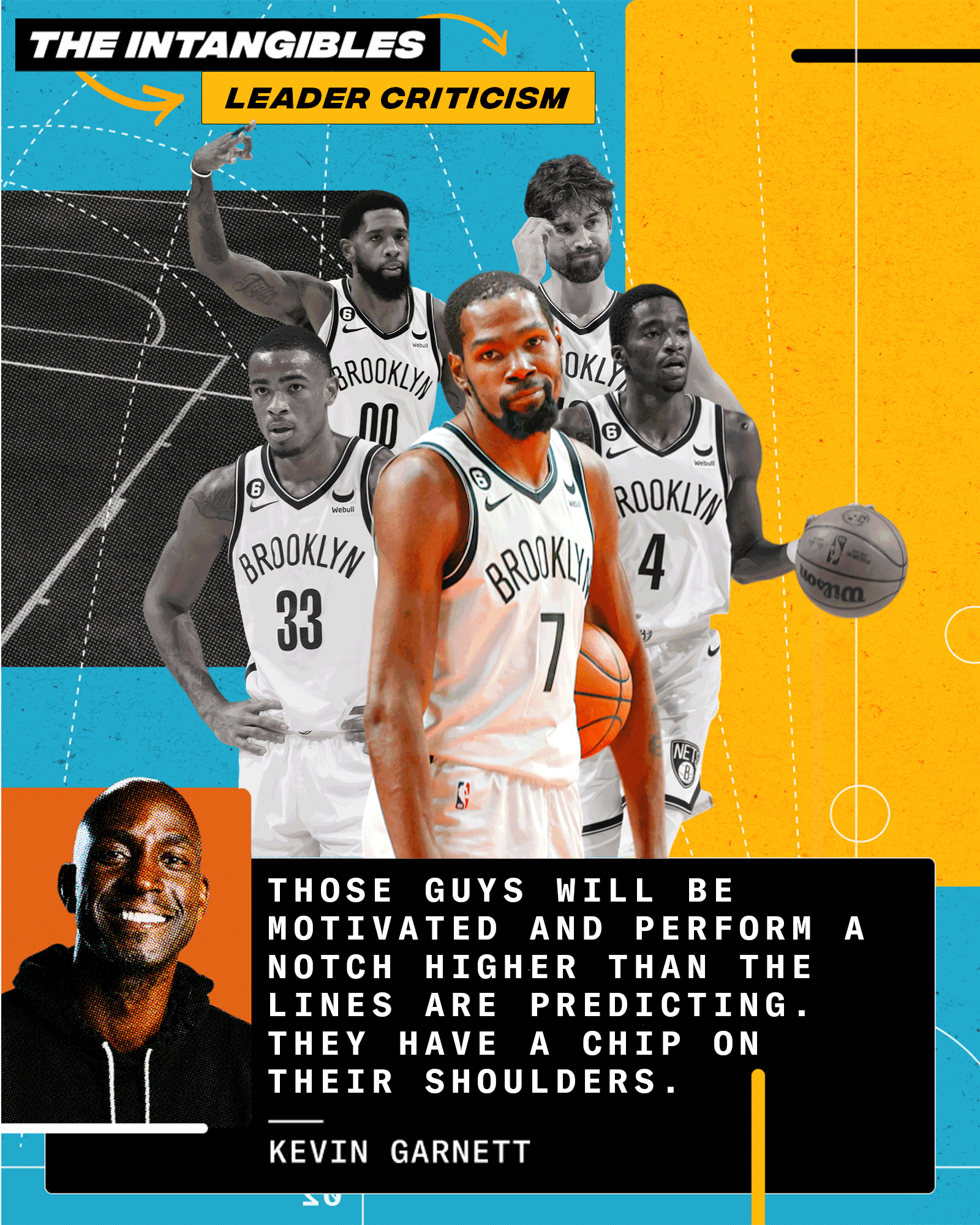 Kevin Garnett on Twitter: "Every team is different but the Nets supporting  cast used KD\