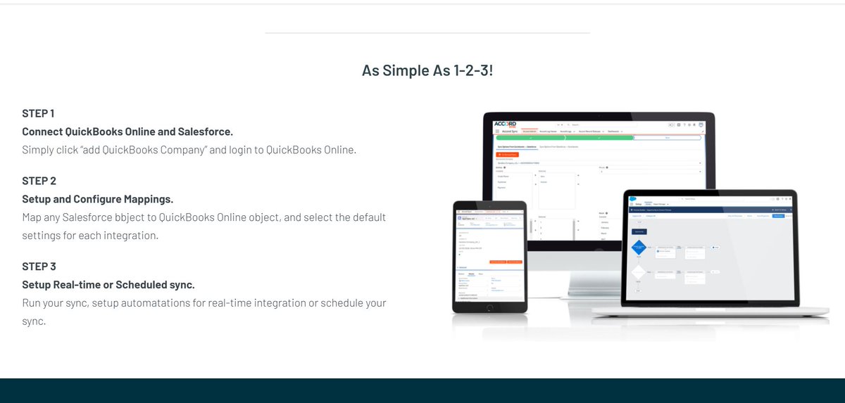 AccordSync's tweet photo. A powerful #Quickbooks integration for #Salesforce! 
https://t.co/C908d8vshx https://t.co/dKLxw44Hdy