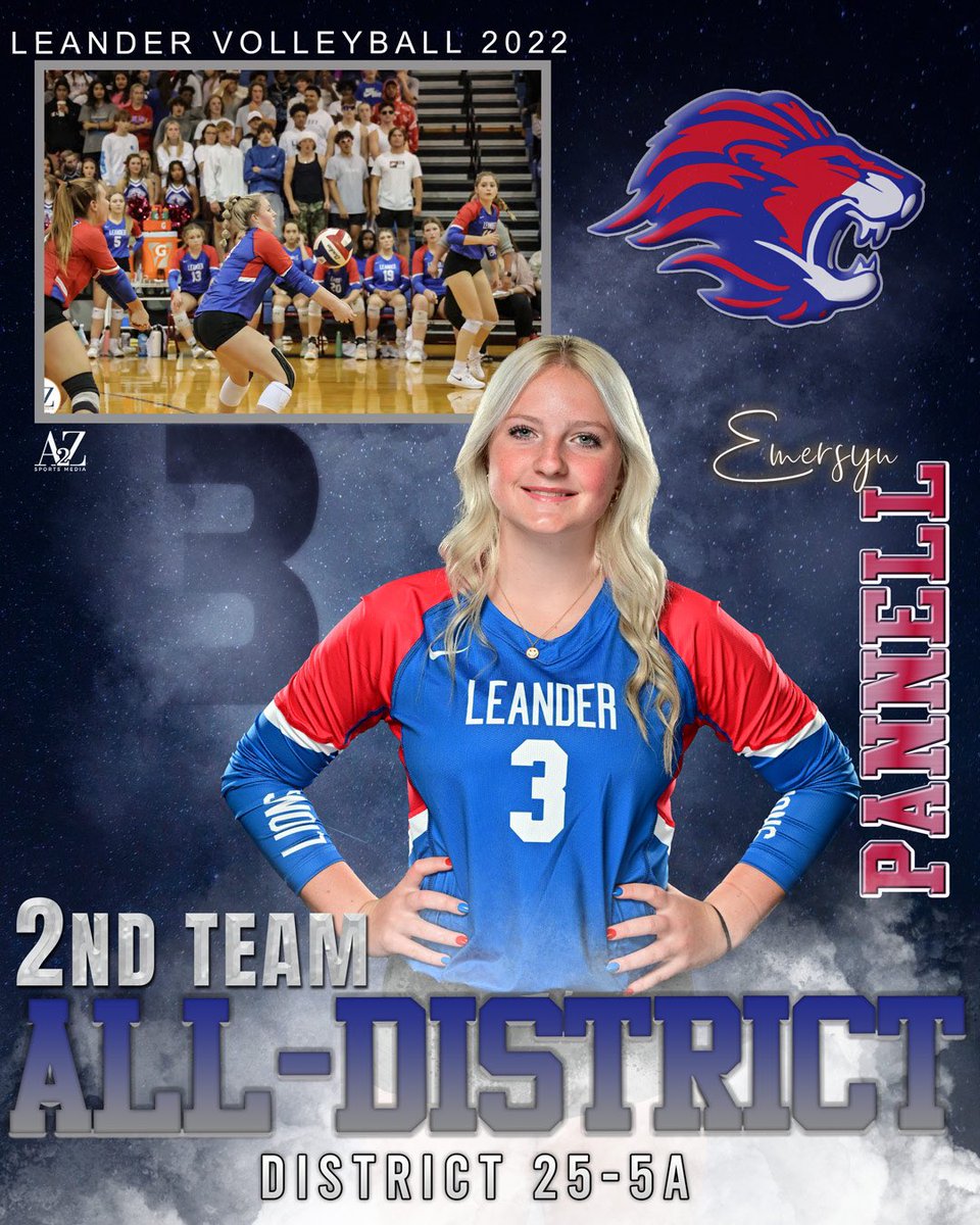 Congrats to our 1st and 2nd Team All-District players! 👍🏻🏐🦁🎉
