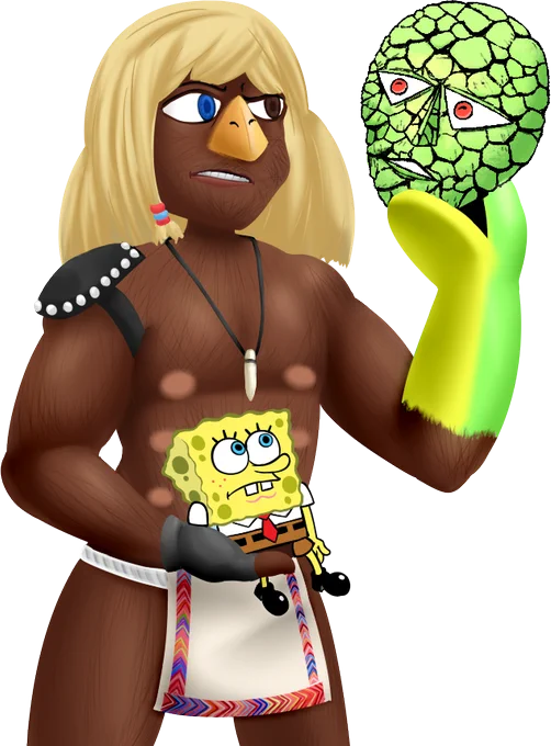 3 commissions posts1- Xavier Renegade Angel, Spongebob and The Mask  2- 's Character3- 's Character 