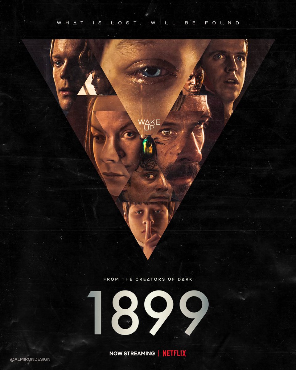almirondesign's tweet photo. 1899 FANART POSTER "WAKE UP" 🙏 #1899Netflix @1899Netflix https://t.co/lbx6Du57yU