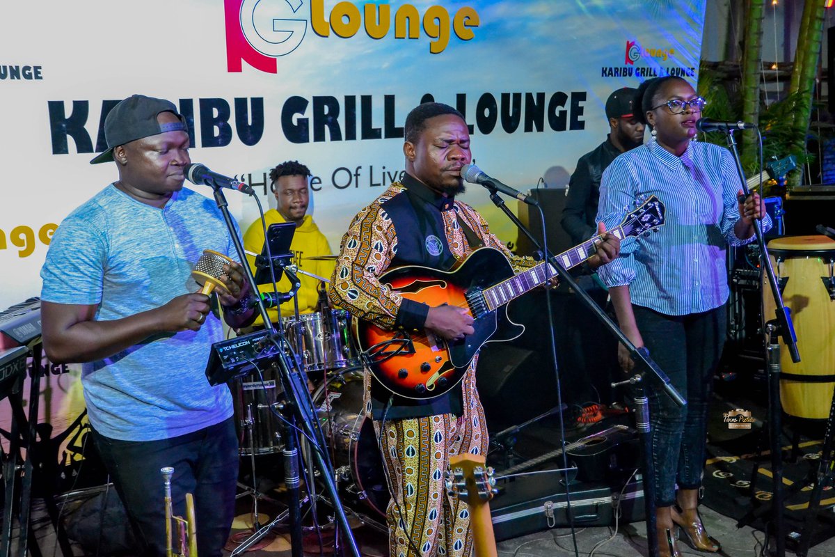 CharmantCm's tweet photo. We just launched our weekly performances at @KaribugrillandL. We invite you all to join this awesome moment, every Sunday evening we got your back. https://t.co/6mul24wKXV