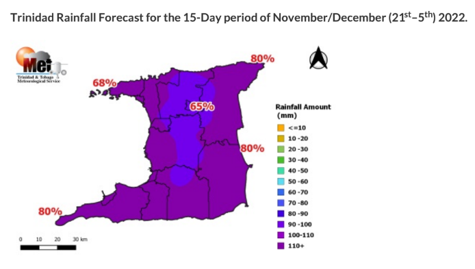 TTMetOffice's tweet photo. Agro-Meteorological Forecast🌱
For the full Agromet Forecast for farmers and livestock producers of Trinidad and Tobago, visit: https://t.co/j4LdbCxQX3
Weather Assessment is available at: https://t.co/BGJwQL3ojp
#2022wetseason #trinidadandtobago #BeWeatherReady #BeClimateSmart https://t.co/HP90I2nkql