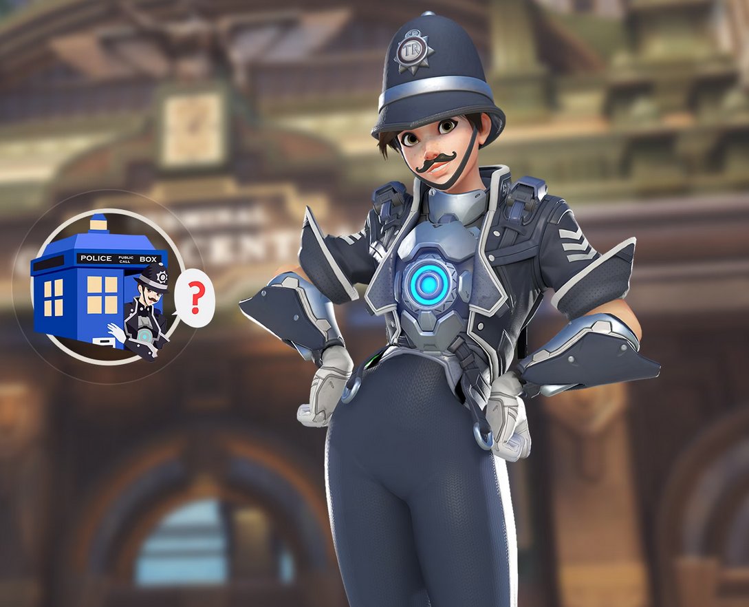 Overwatch 2' Constable Tracer Skin Spawns Silly Outrage Over