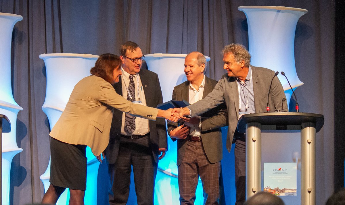 Félicitations à l’équipe de développement de Muskrat Falls Bas-Churchill pour avoir obtenu le Prix d’excellence pour les projets construits de 2022 de <a href="/CDAACB/">CDA-ACB</a> pour leur contribution à l’industrie.
@NalcorEnergy