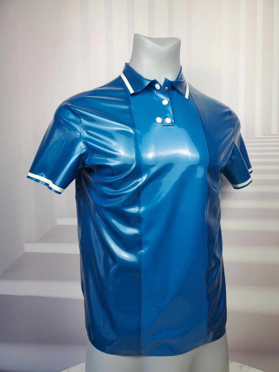 kinkyrubberdoc's tweet photo. Latex polo and t-short  in our store  in this week 20% off**** #gaylatex #latexaddictwd #latexslave #rubberclothes #rubberslave #rubbernyc https://t.co/o8BIOUD71G