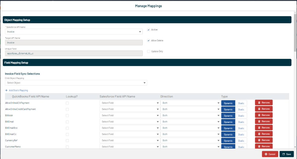 AccordSync's tweet photo. With Accord you can map any #Salesforce object to #Quickbooks elements!  https://t.co/C908d8vshx https://t.co/cndErpBxbN