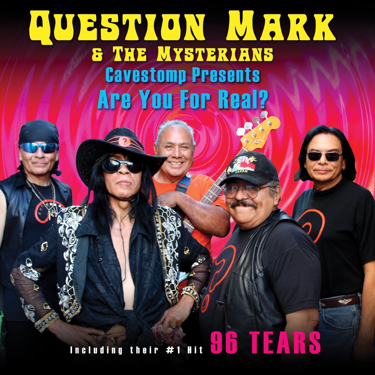 PrimeMoverMedia's tweet image. BLACK FRIDAY: 'Cavestomp Presents Are You For Real?' collects studio recordings cut in the late 1990s by  #QuestionMarkandtheMysterians. These tracks are making their U.S. vinyl debut. Fifteen songs including the immortal #96Tears. 

Released by @liberationhall4u.  

#RSDBF