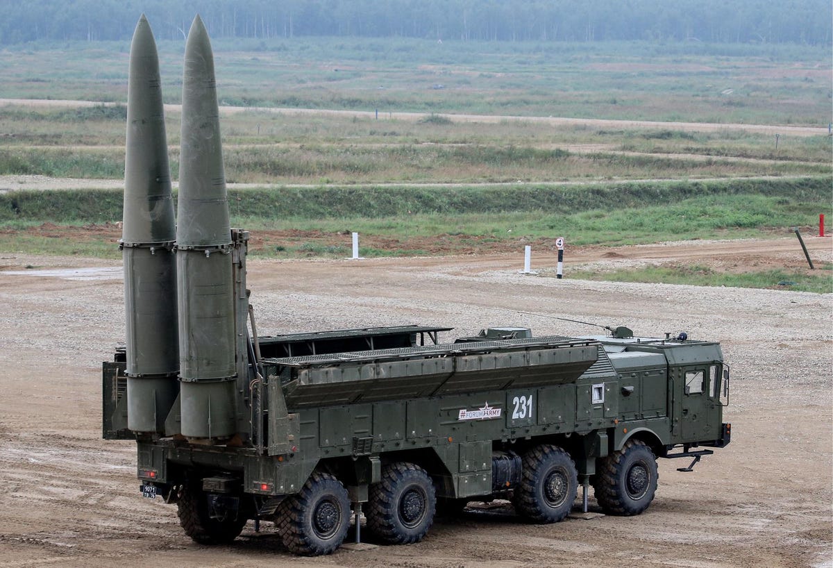 Iskander-M [SS-26 Stone] Short-Range Ballistic Missile