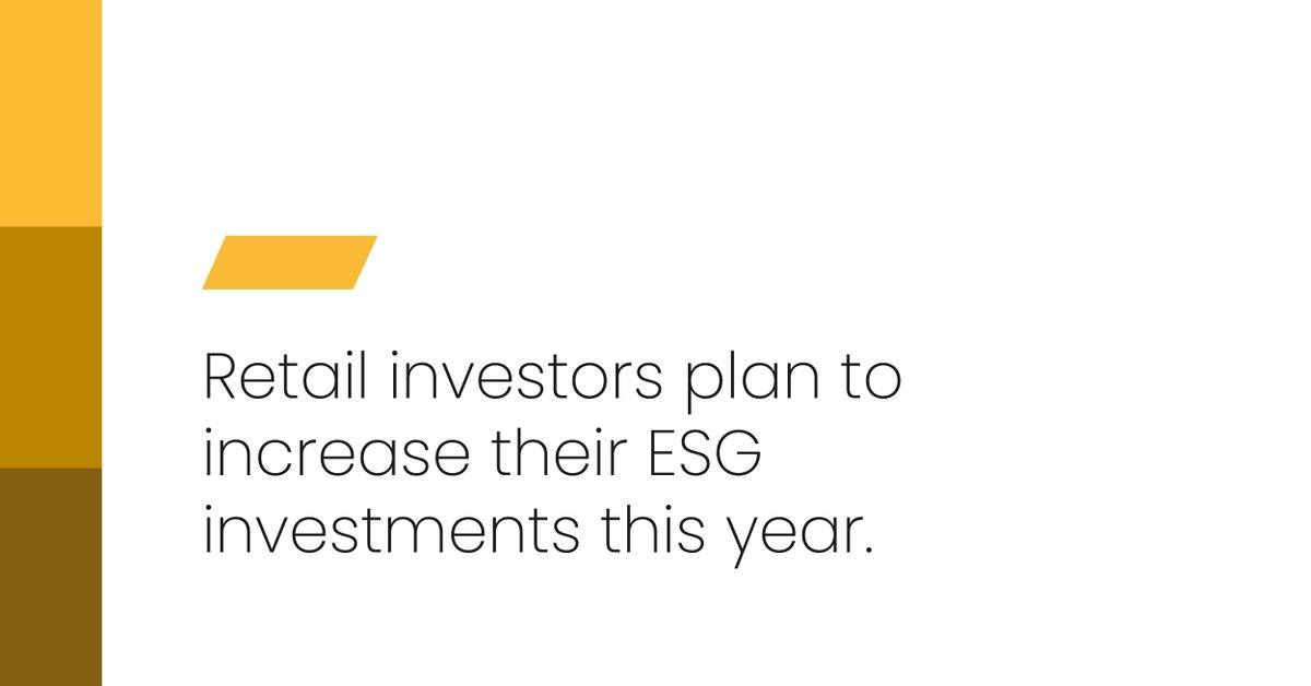A recent study conducted by Oxford Risk showed that roughly half of retail investors plan to invest more heavily in companies that support ESG initiatives. This shift comes as good news signalling that retail investors are becoming more conscious of the need for climate change.