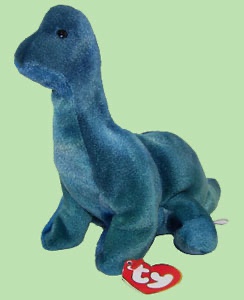 beaniebabybot's tweet photo. Bronty the Brontosaurus. 
Birthday: November 22, 1994. https://t.co/GJwqN1ZCUK