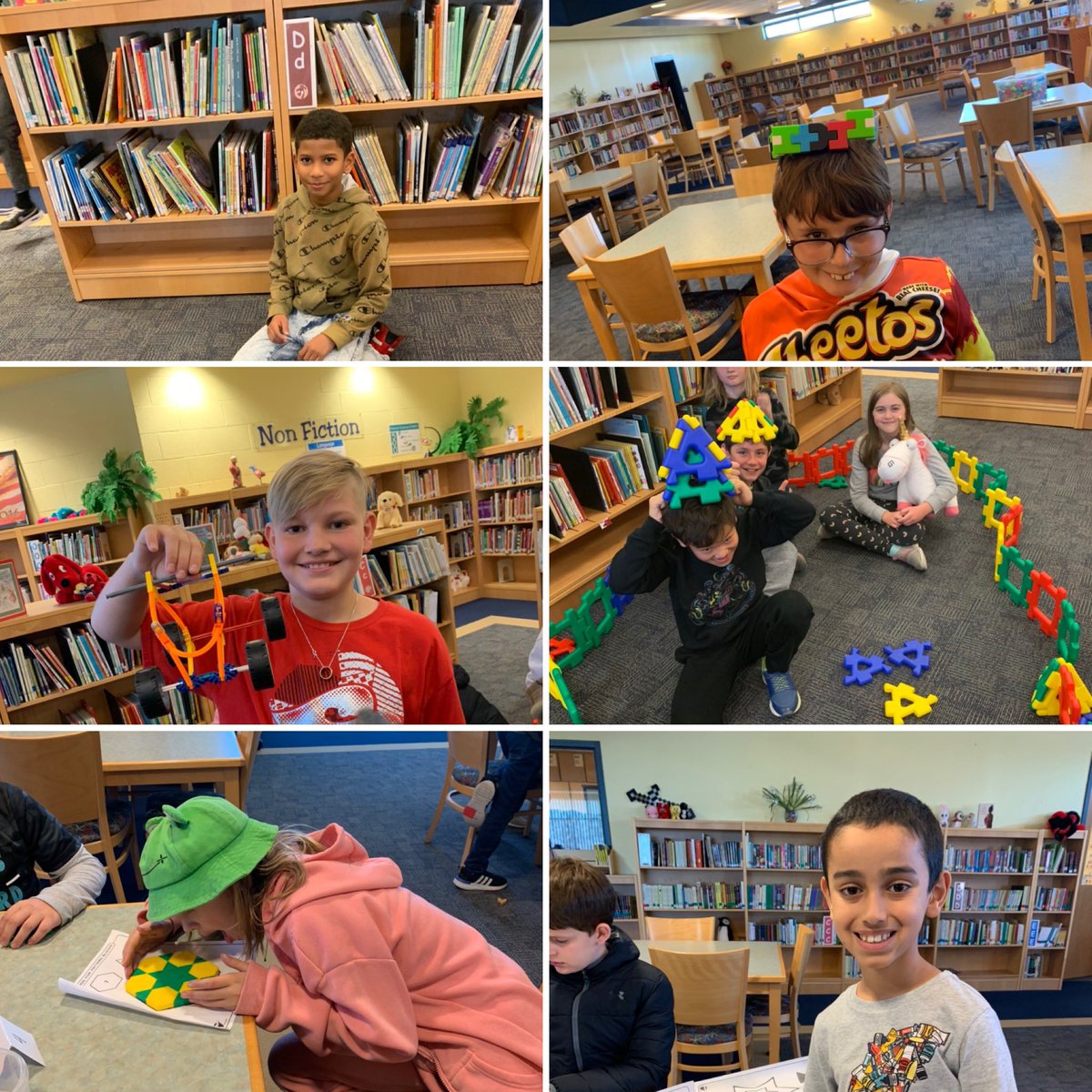 JodiLombard's tweet photo. Loved our makerspace activities today! So much problem solving and so much fun!! #teamtwain #fraserfamily @dawn_schop https://t.co/ddLuIQdzYs
