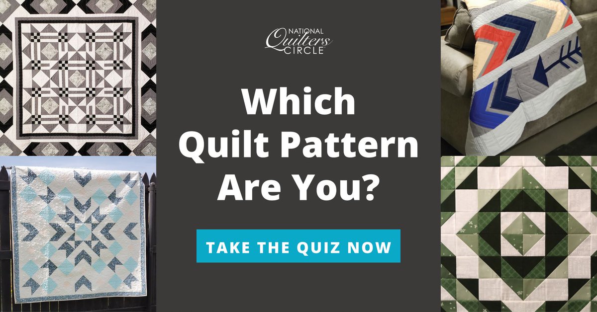 We’ve created a fun quiz to help you determine which quilt pattern represents you! After the quiz, you will receive a free pattern to go along with your results. bit.ly/3oFoG3n