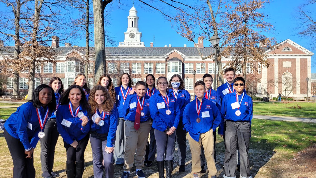 TCNJ NJ TSA Leadership Conference. MS South, 1st Place Design Challenge. Howell South and North #howellleads @HowellTwpMSS #NJTSA @NewJerseyTSA