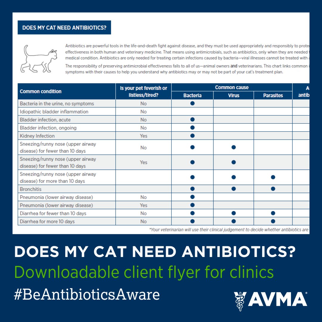 Tweet by AVMA (American Veterinary Medical Association)