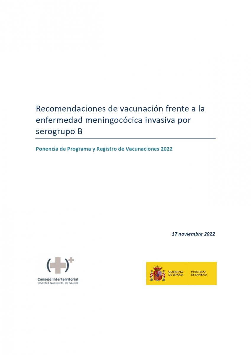CAV_AEP's tweet image. La Comisión de Salud Pública (CSP) del Consejo Interterritorial del Sistema Nacional de Salud ha aprobado la propuesta de la Ponencia de Programa y Registro de Vacunaciones para incorporar la vacunación frente al meningococo B en el calendario vacunal infantil. (1/3)