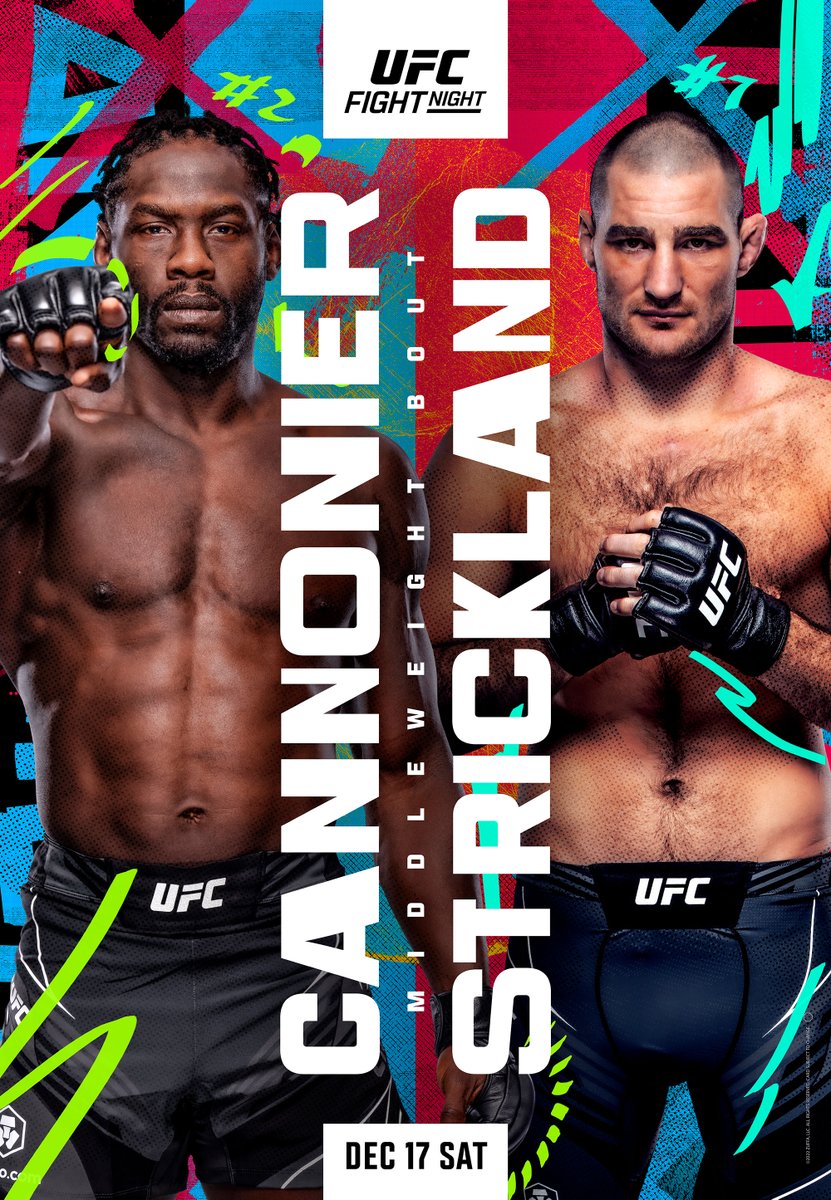 Ready to close out 2022 with Jared Cannonier vs Sean Strickland 💥 [ #UFCVegas66 | December 17th | LIVE on @ESPNPlus ]