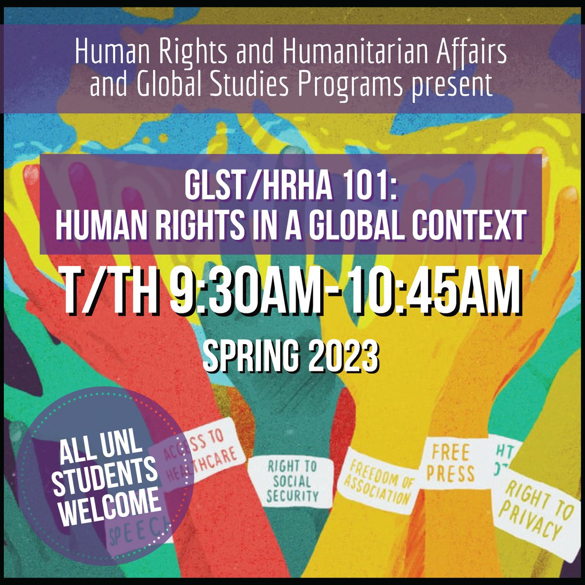 UNL Human Rights tweet media