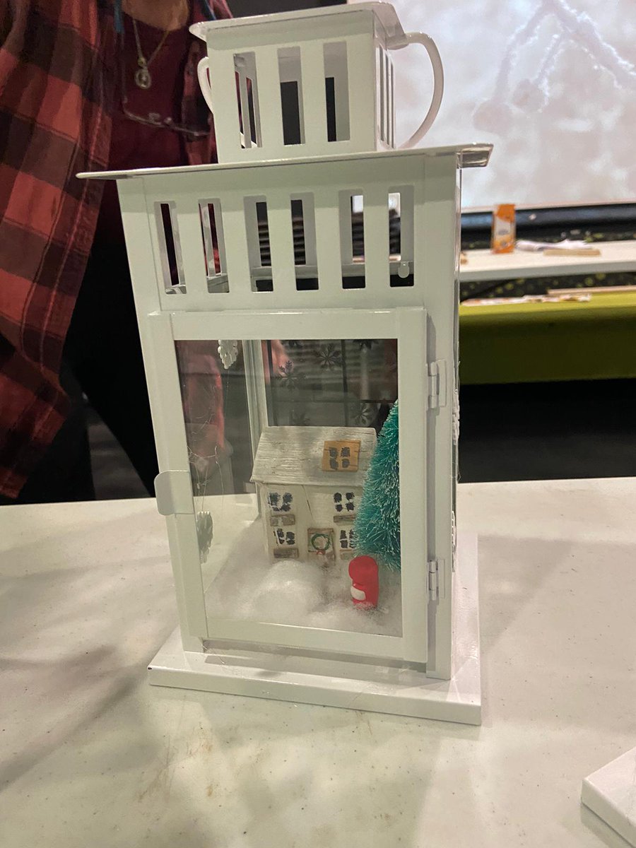 Rotherhamcreat2's tweet photo. Today we had a fantastic creative class with @Headway_Roth. Just take a look at these incredible Winter Scene Lanterns. Lots of different skills developed today from design, painting and Cricut printing. Absolutely brilliant job everyone. We love these. #awesomeadults #creative https://t.co/sLoqVZnxK4