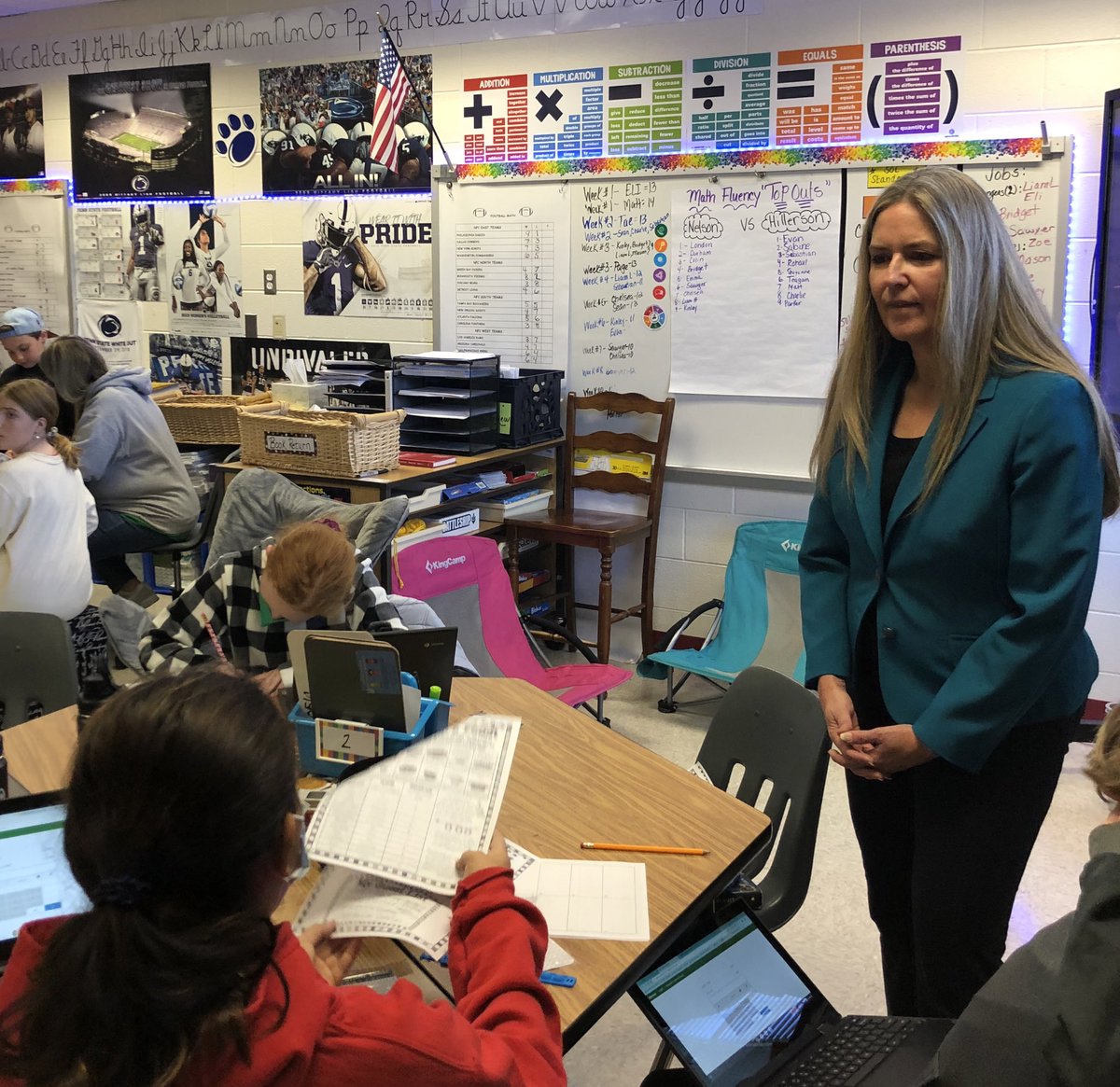 Rep. Jennifer Wexton (@repwexton) on Twitter photo I had such a wonderful visit to <a href="/KWCcrocs/">Kenneth W Culbert ES</a> today for "Take Your Legislator to School" Month!
I'm so impressed by these young studentsâ hard work and energy in their classrooms. And a big thank you to the awesome teachers for everything that they do to help our students succeed. I had such a wonderful visit to <a href="/KWCcrocs/">Kenneth W Culbert ES</a> today for "Take Your Legislator to School" Month!
I'm so impressed by these young studentsâ hard work and energy in their classrooms. And a big thank you to the awesome teachers for everything that they do to help our students succeed.