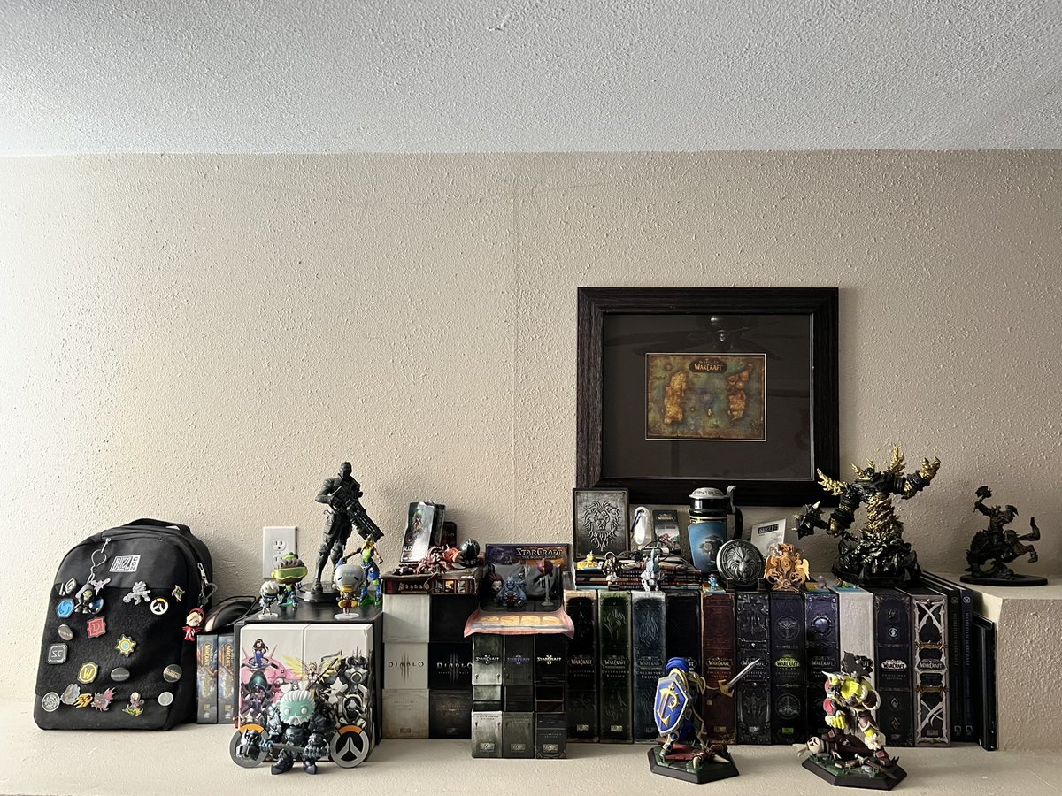 Laneer's tweet image. Added the new #Dragonflight CE to my @Blizzard_Ent wall. Very glad Shadowlands is over. Enjoying Dragonflight so far, can’t wait for full launch!