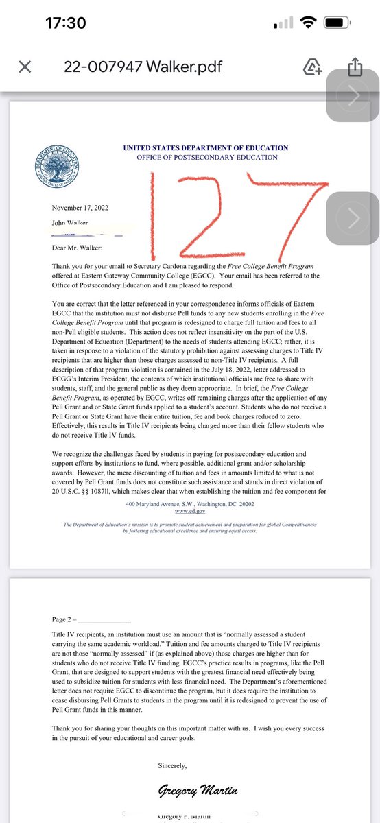 LaborRecipes's tweet photo. @SecCardona @POTUS If your office is actually determined to help working middle class people why does it take YOUR office 127 days to kick down an email to a lower department and get a response? #SaveTheUnionPlusFreeCollegeBenefitAtEGCC #unionplus #EGCC #union #freecollege #127days https://t.co/NTM8wnGIbe