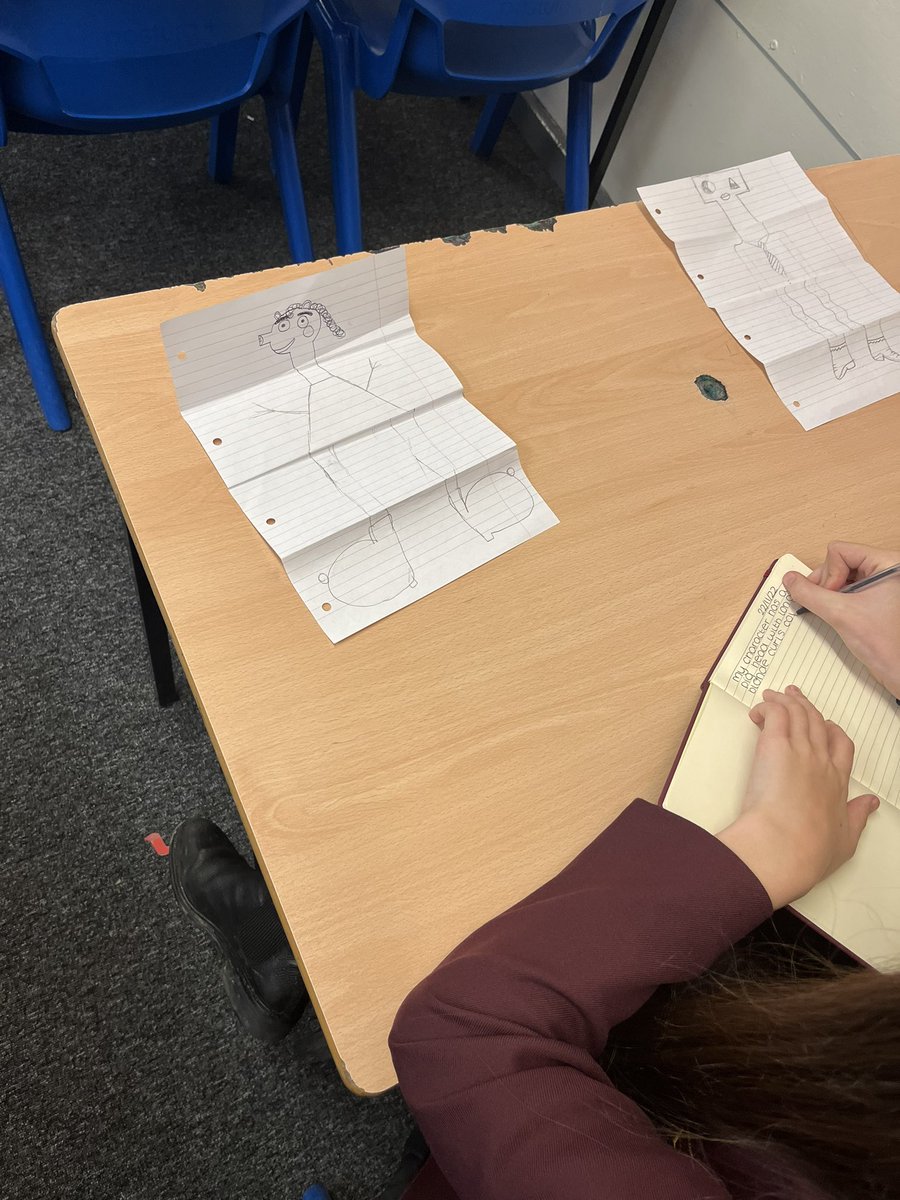 CVcreativewrite's tweet photo. Character development group fun at creative writing club this evening. Also, a huge welcome to our 4 new members! ๐ โ๏ธ #RITAvalues #writing @ColneValleyHigh https://t.co/zhLHc2qWGI