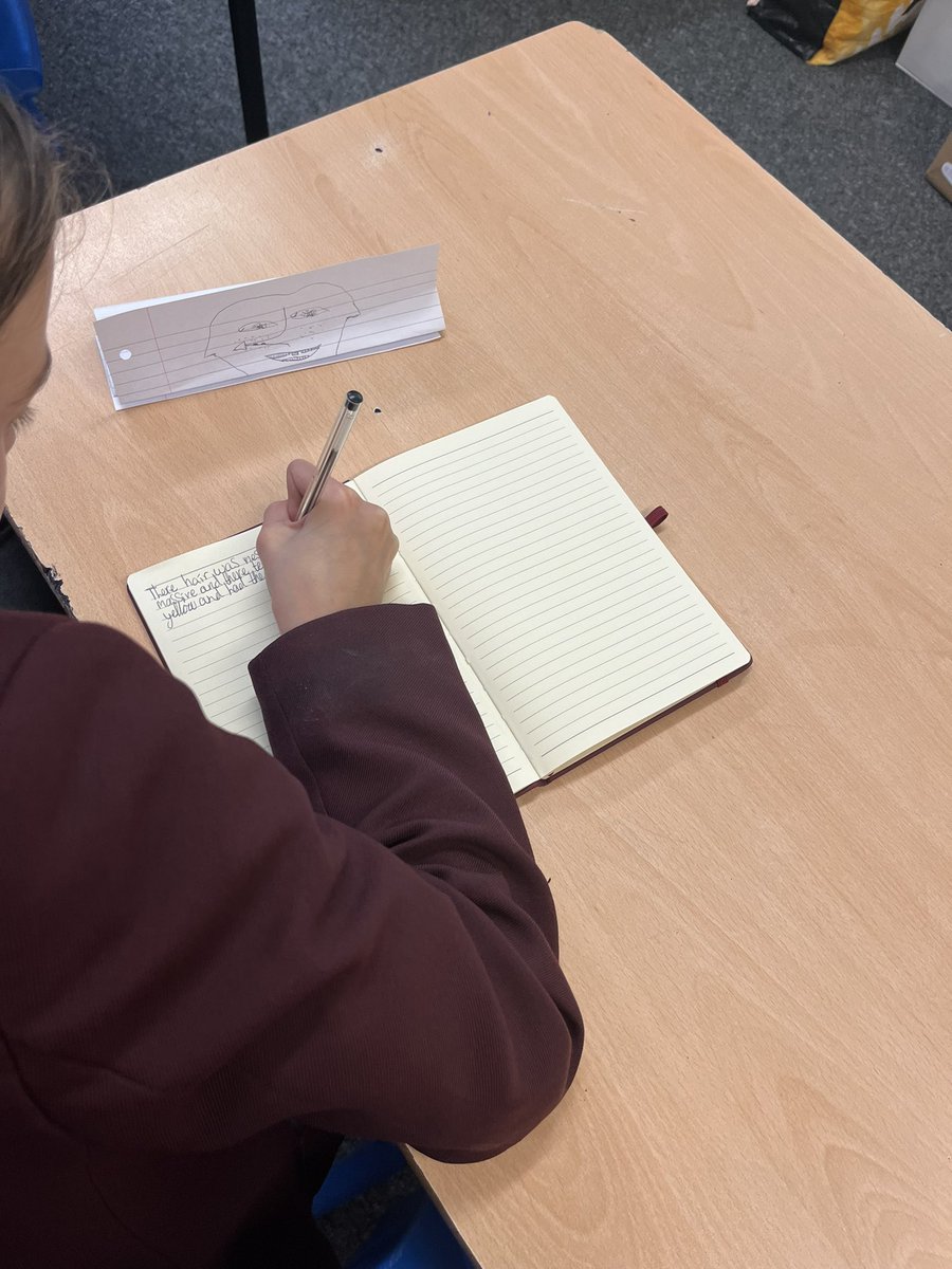 CVcreativewrite's tweet photo. Character development group fun at creative writing club this evening. Also, a huge welcome to our 4 new members! ๐ โ๏ธ #RITAvalues #writing @ColneValleyHigh https://t.co/zhLHc2qWGI