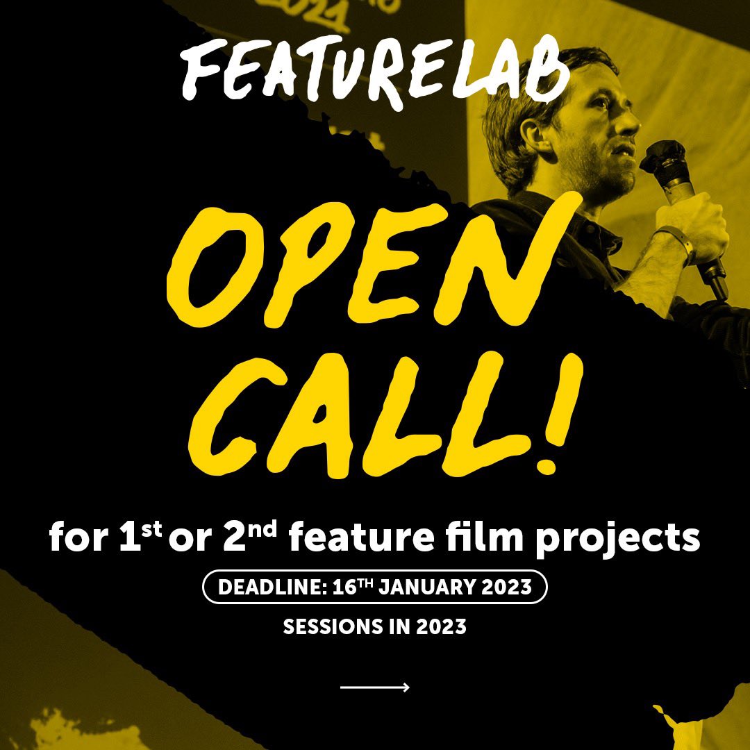 IEFTA_Org's tweet photo. .@TorinoFilmLab #FeatureLab is accepting applications for 2023. This TFL programme looks for 1st & 2nd film projects at an advanced stage of development presented by creative teams composed of a director + producer & eventually scriptwriter. ➡️ https://t.co/m3GUTqesfn
#filmmaking https://t.co/bYXWeSfxPC